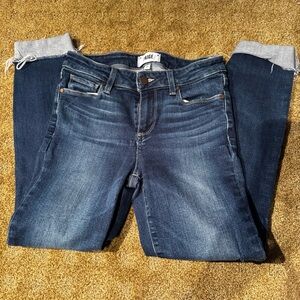 Paige Skyline skinny crop jeans in 26